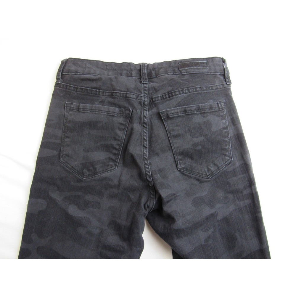 Social Standard by Sanctuary Jeans Black/Gray Camo Ankle Skinny Mid Rise Size 4 - Picture 4 of 8